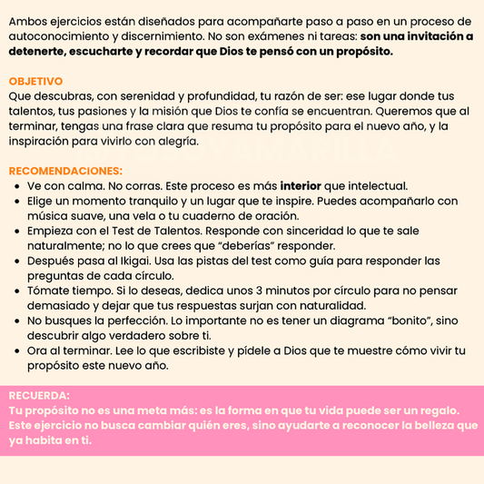 PDF Ikigai y Test de Talentos