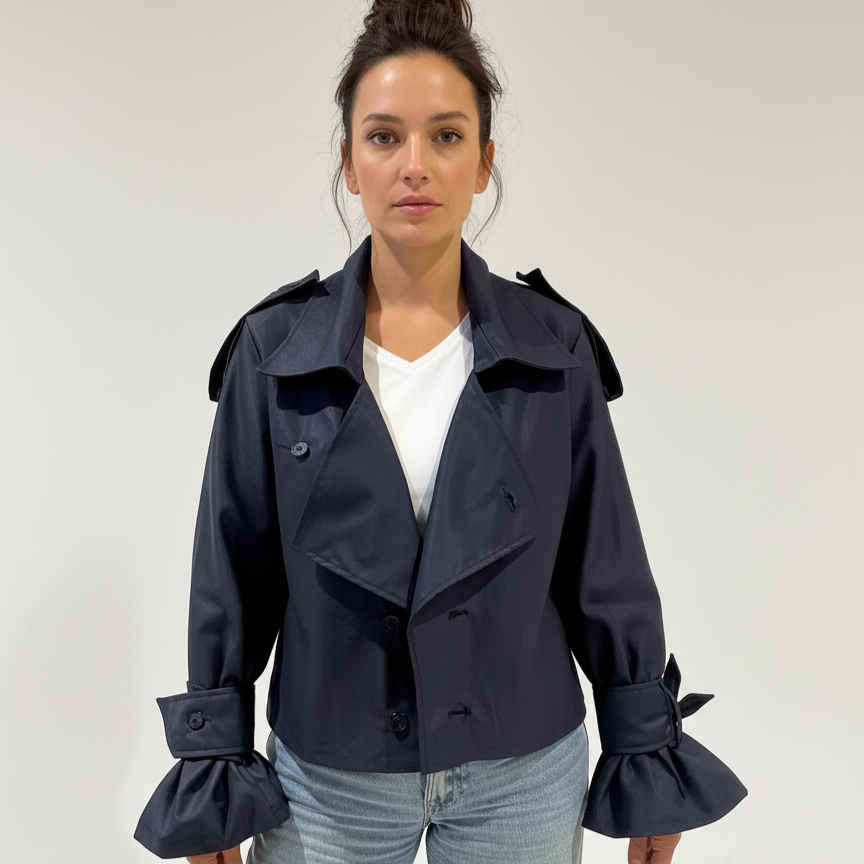Chaqueta azul para mujer VCR