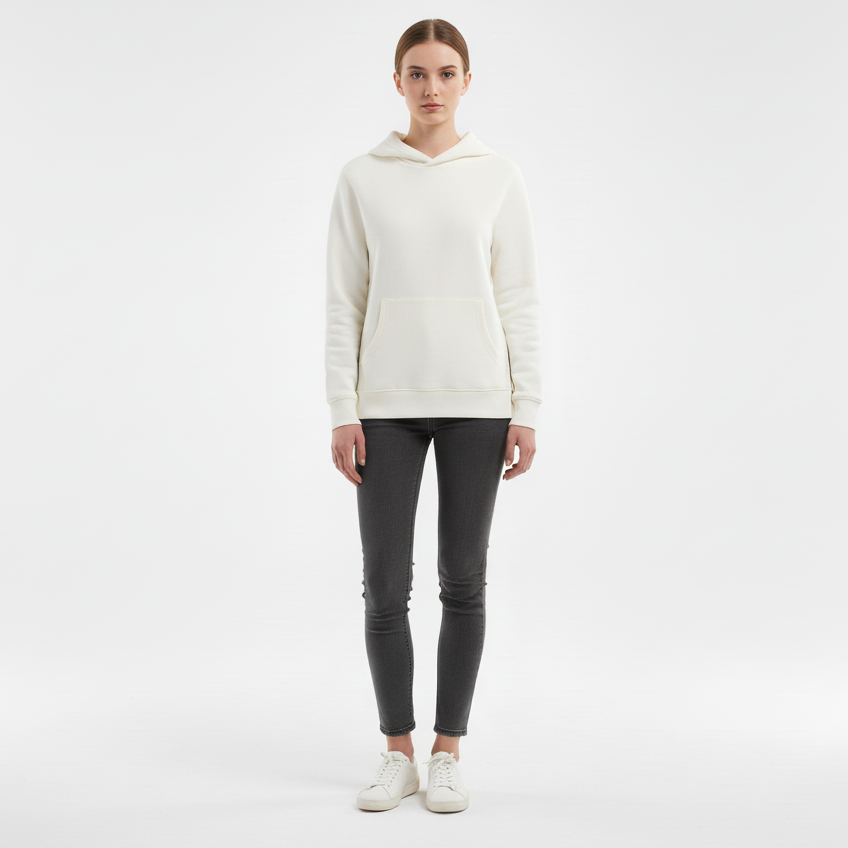 Hoodie marfil Unisex VCR
